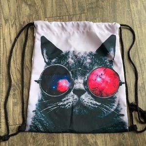 New Cat Drawstring Sac
